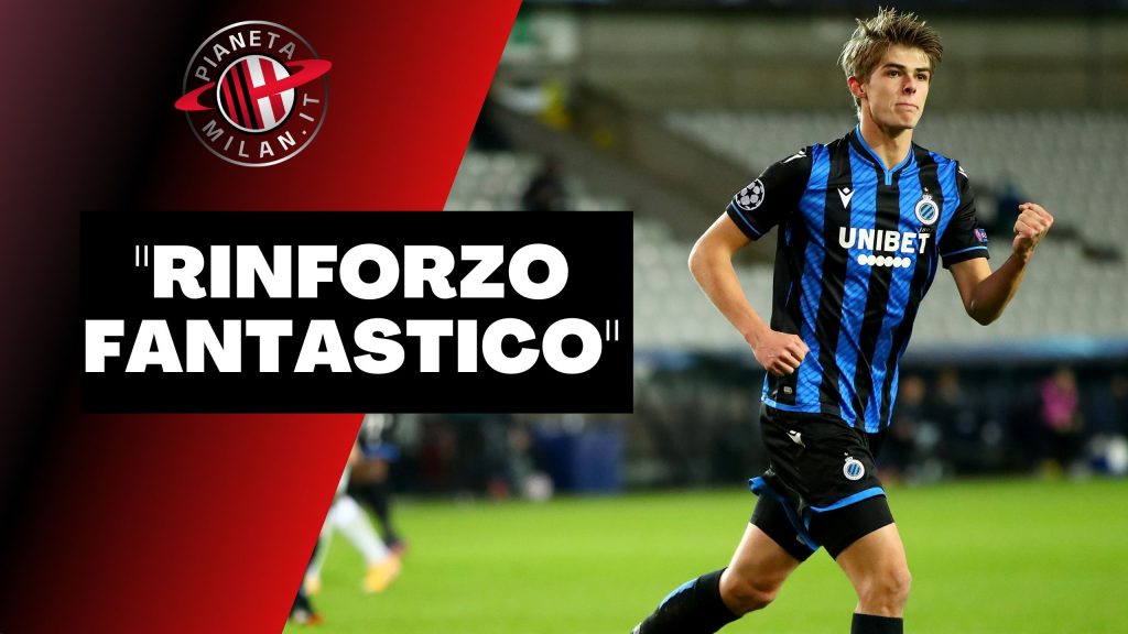 Charles De Ketelaere, calciatore del Bruges che piace al Milan (getty images)