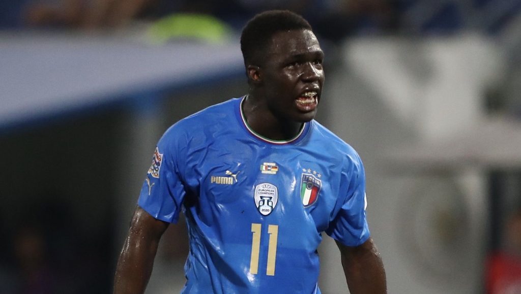 Wilfried Gnonto Italia-Germania 1-1 Nations League