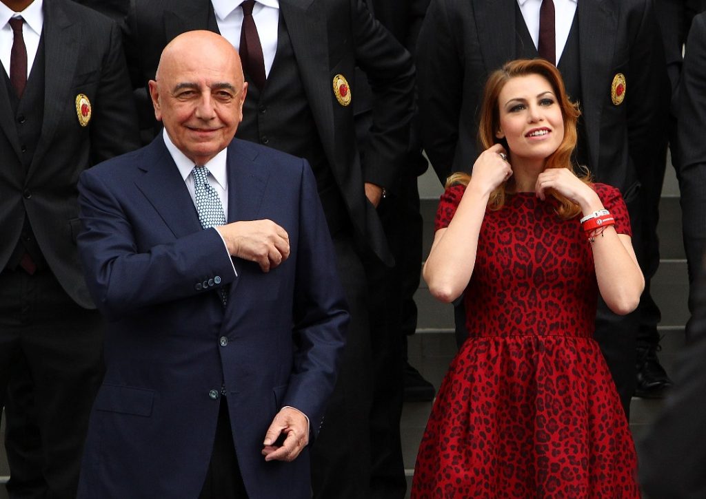 Adriano Galliani e Barbara Berlusconi