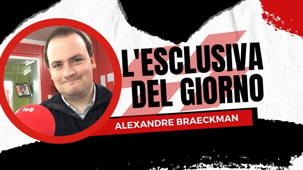 Alexandre Braeckman, giornalista di RTL Sport Belgio