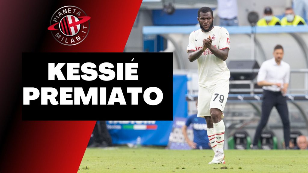 Franck Kessié, centrocampista del Milan (getty images)