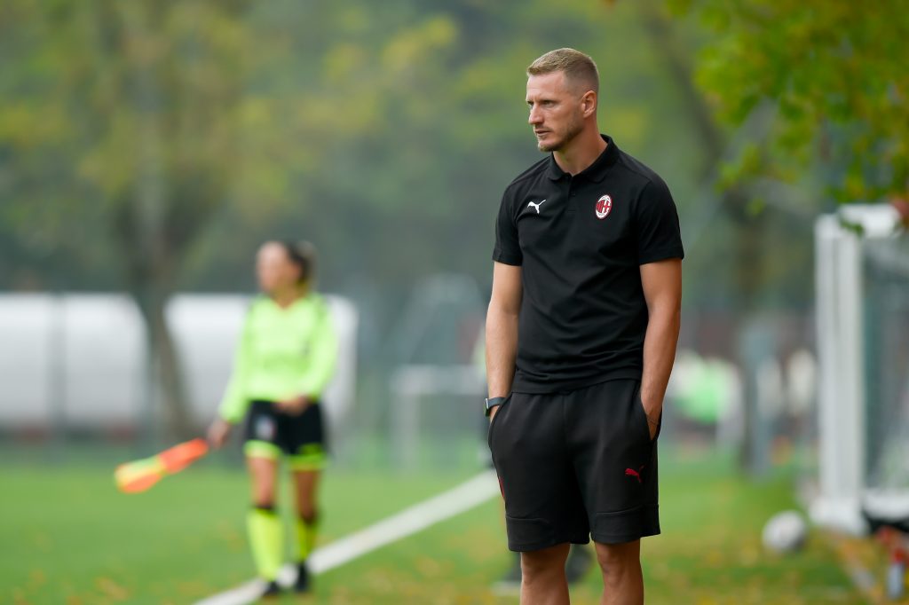 Ignazio Abate, allenatore AC Milan Under-16