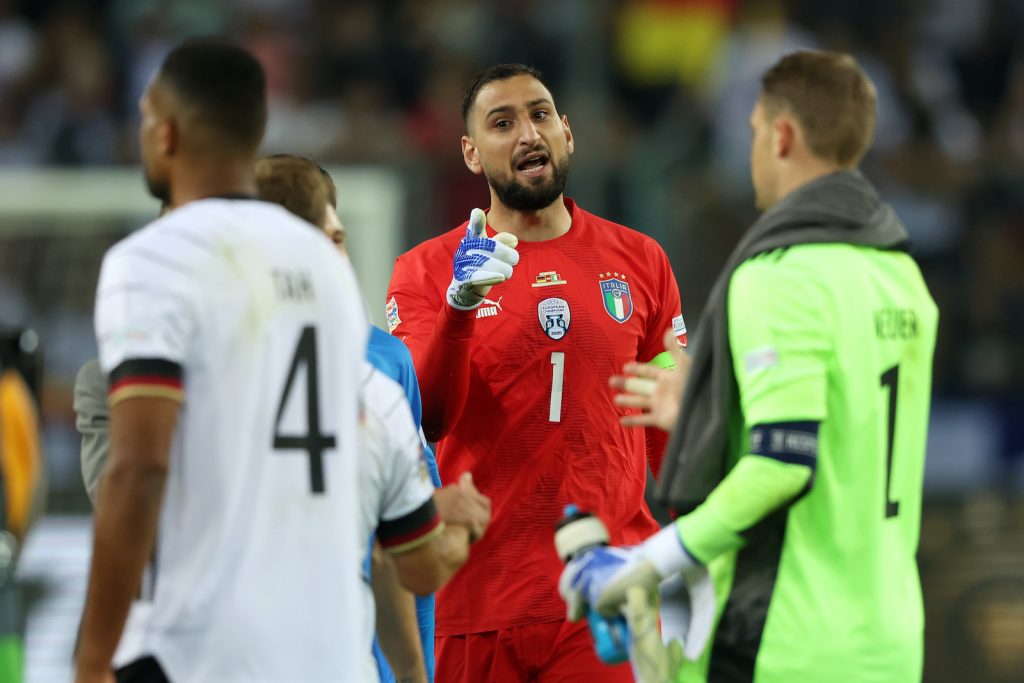 Germania-Italia 5-2 Nations League Donnarumma