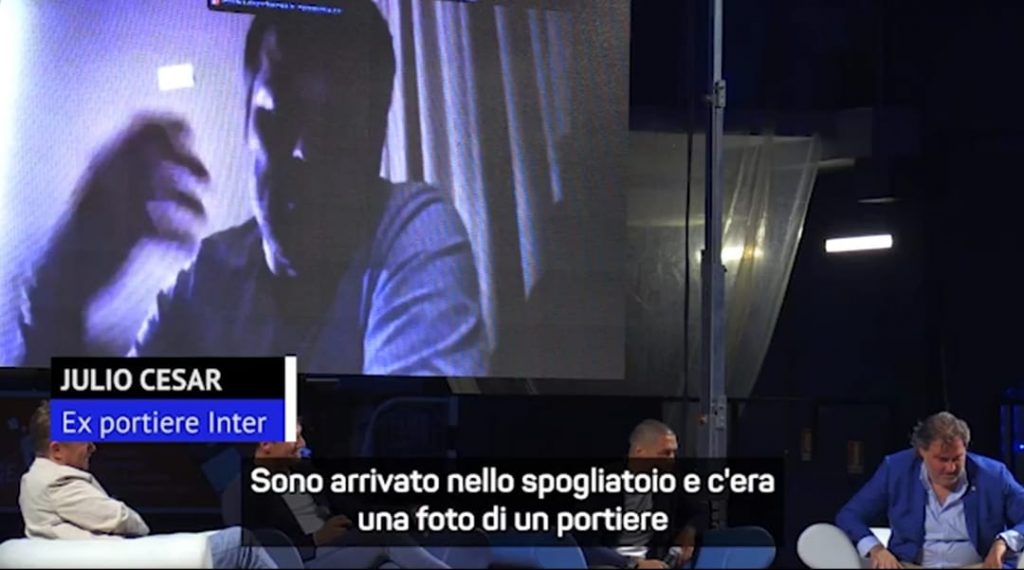 Inter, Julio Cesar: "Quella volta in cui mi ribellai a Mourinho..." | VIDEO (screen gazzetta.it)