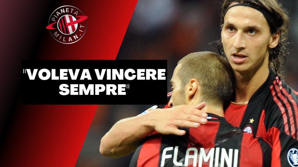 Mathieu Flamini e Zlatan Ibrahimovic, ex compagni di squadra al Milan (getty images)