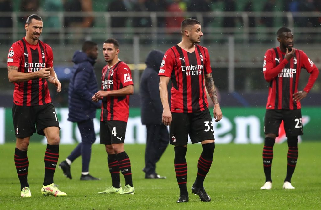 Ibrahimovic, Bennacer, Krunic, Tomori