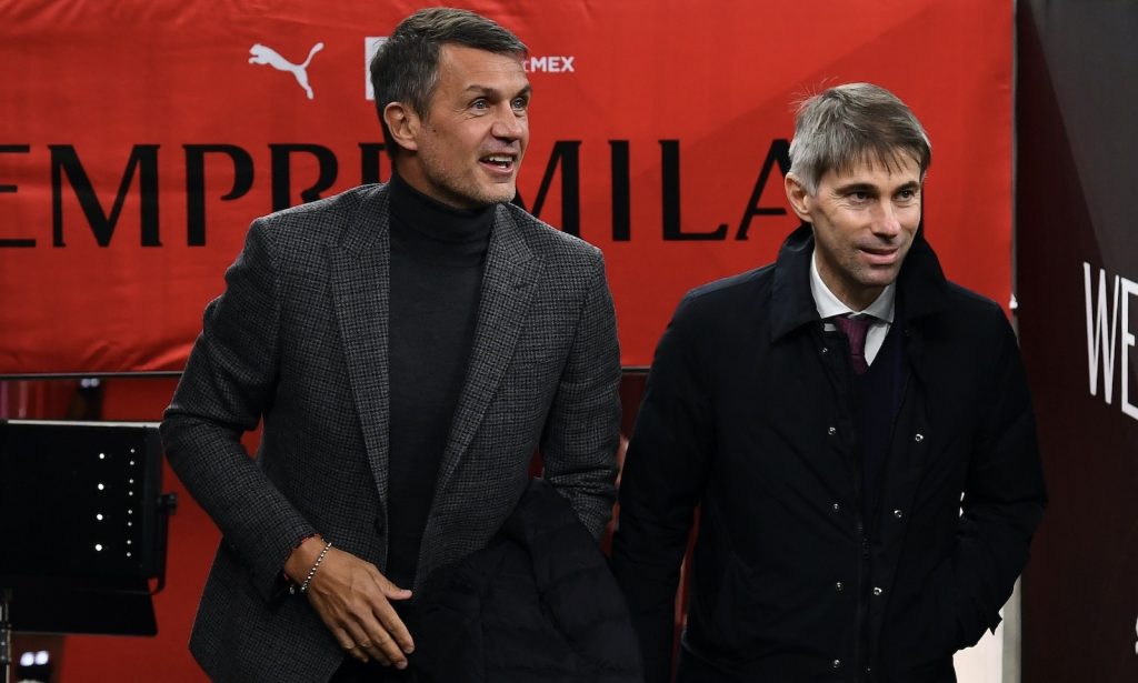 Maldini Massara AC Milan Calciomercato Milan