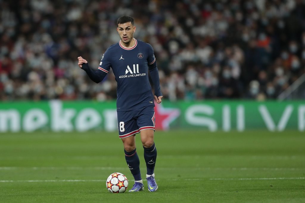 Leandro Paredes, centrocampista del PSG obiettivo della Juventus