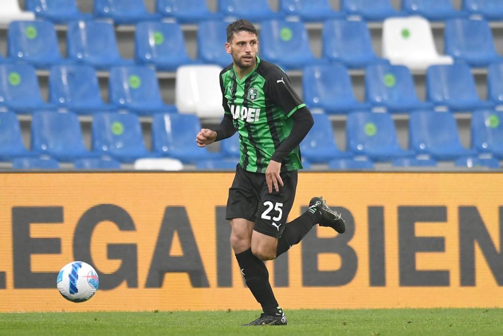 Domenico Berardi, attaccante del Sassuolo, consigliato al Milan da Costacurta