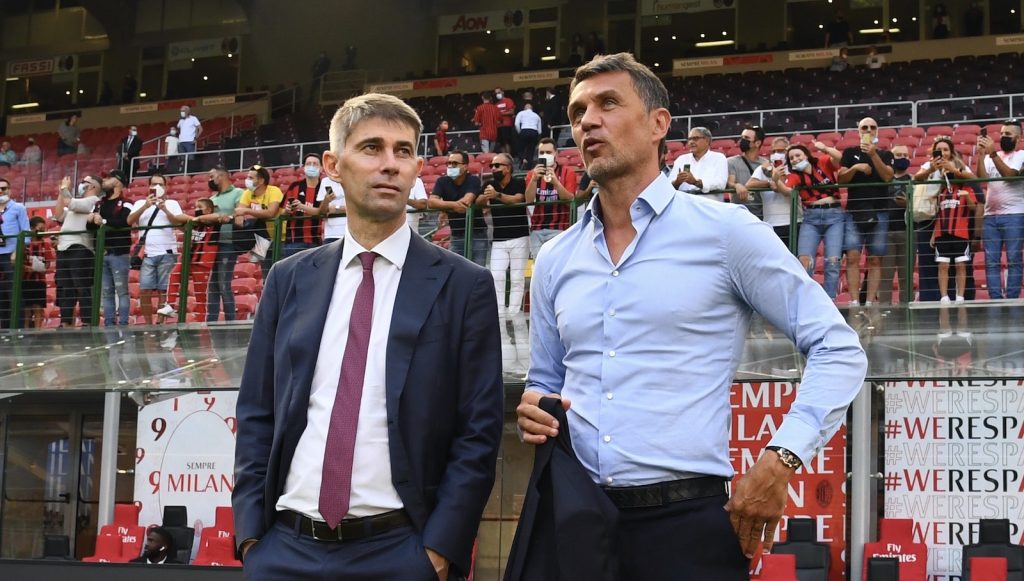 Maldini Massara AC Milan Calciomercato Milan