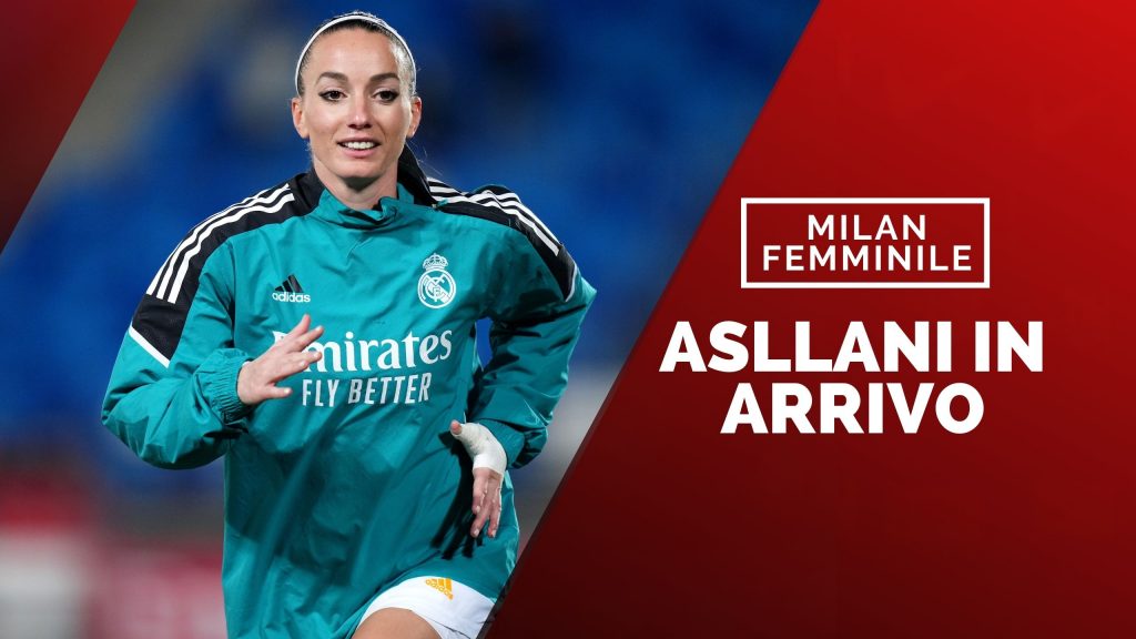 Kosovare Asllani, attaccante del Real Madrid vicina al Milan femminile (getty images)