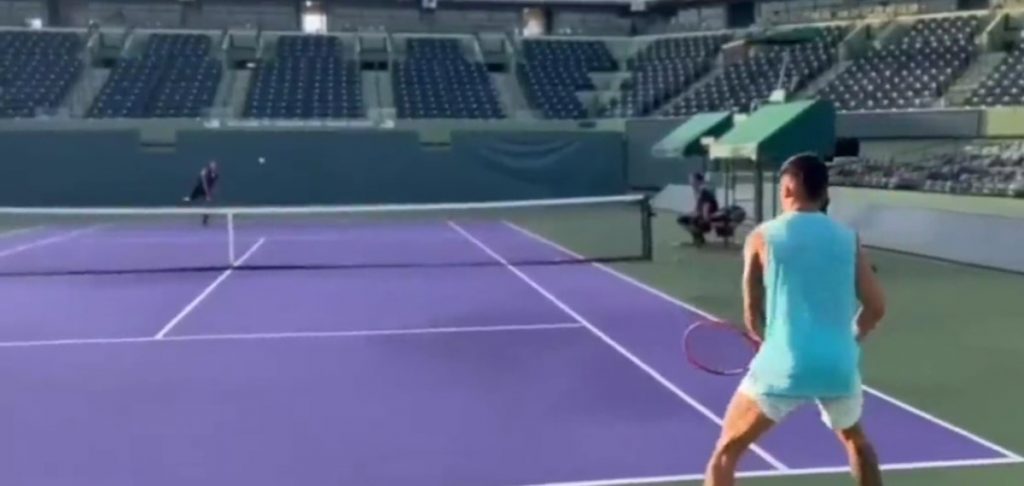 Dybala e Correa giocano a tennis