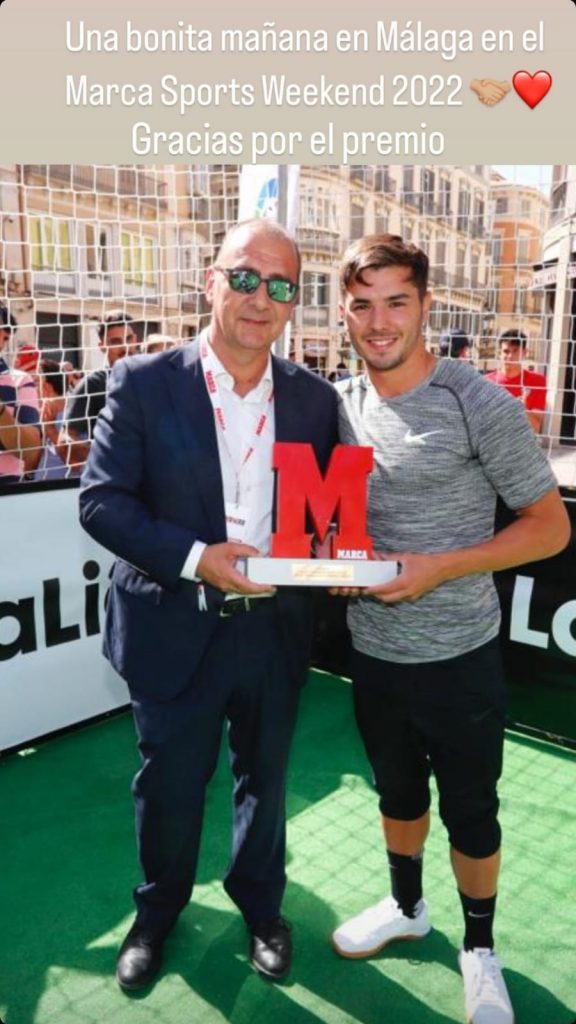 Brahim Diaz, calciatore del Milan in prestito dal Real Madrid (foto instagram Brahim Diaz)