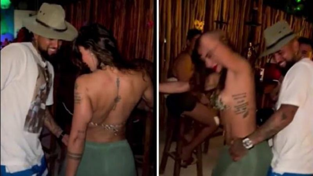 Vidal scatenato: il balletto con la sua Sonia è super hot! | VIDEO