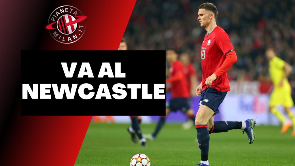 Sven Botman, difensore del Lille vicino al Newcastle (getty images)