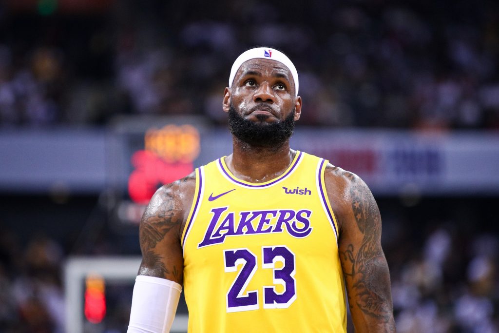 LeBron James Los Angeles Lakers NBA