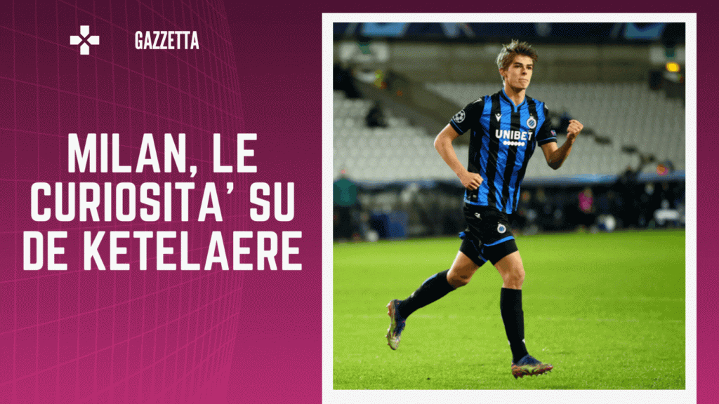Charles De Ketelaere, calciatore del Club Brugge che piace al Milan (getty images)