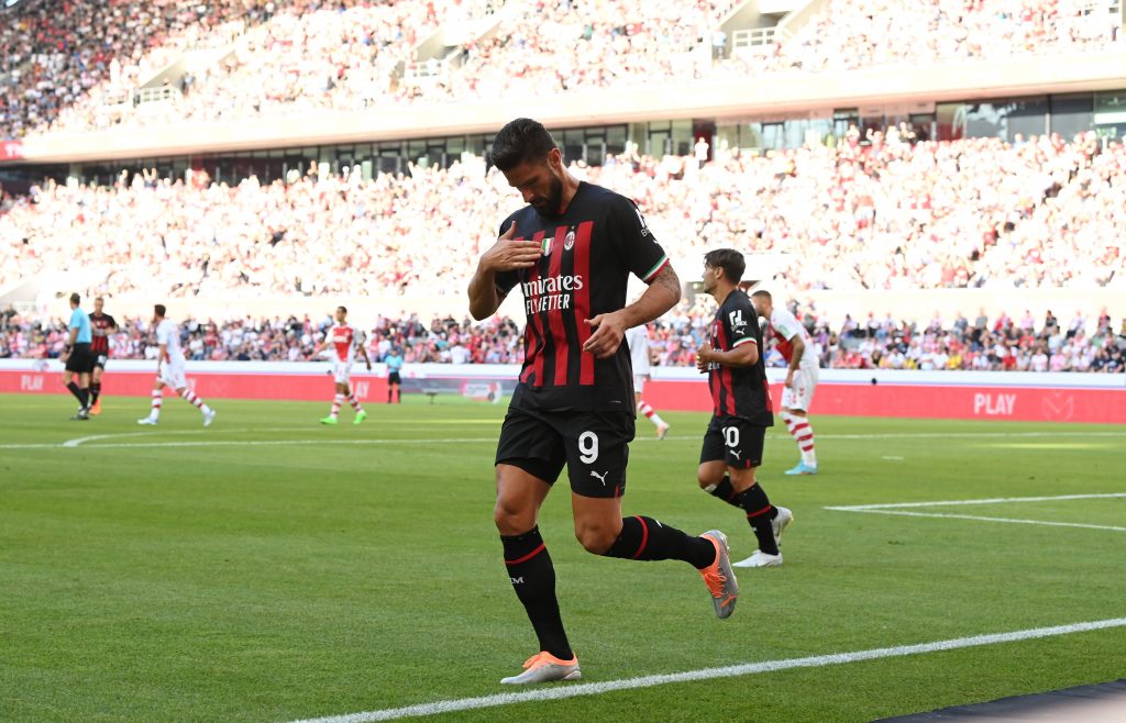 Olivier Giroud AC Milan Colonia Milan