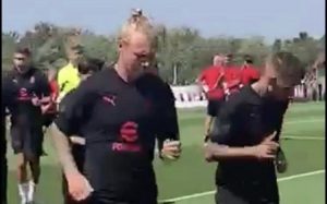 Allenamento Milanello Raduno AC Milan