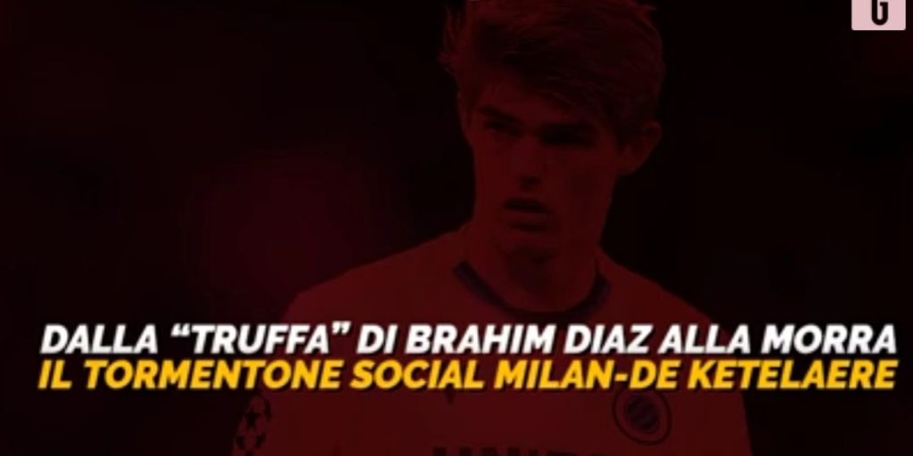 De Ketelaere-Milan il tormentone sui social con i meme
