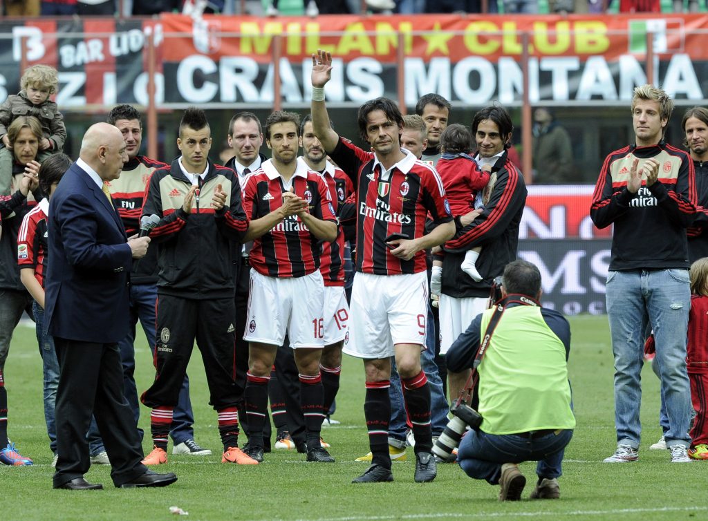 Milan addio senatori 2012