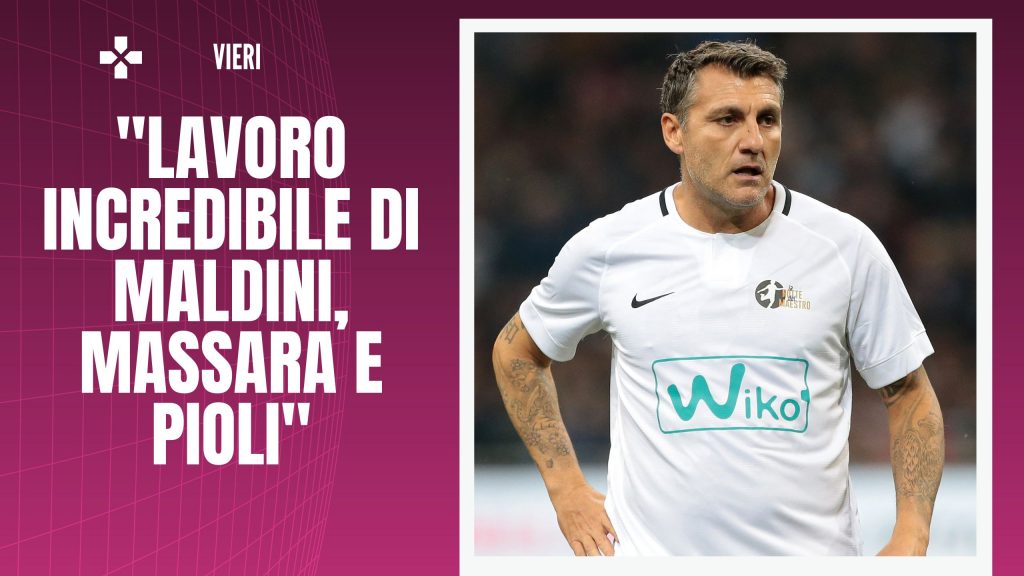 Christian Vieri, ex calciatore del Milan (getty images)