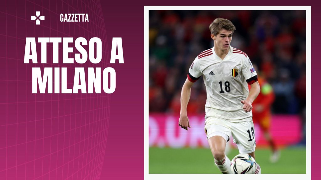 Charles De Ketelaere, nuovo calciatore del Milan (getty images)