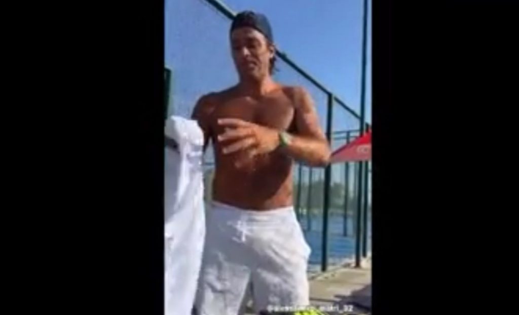 Alessandro Matri, simpatico siparietto con Vieri