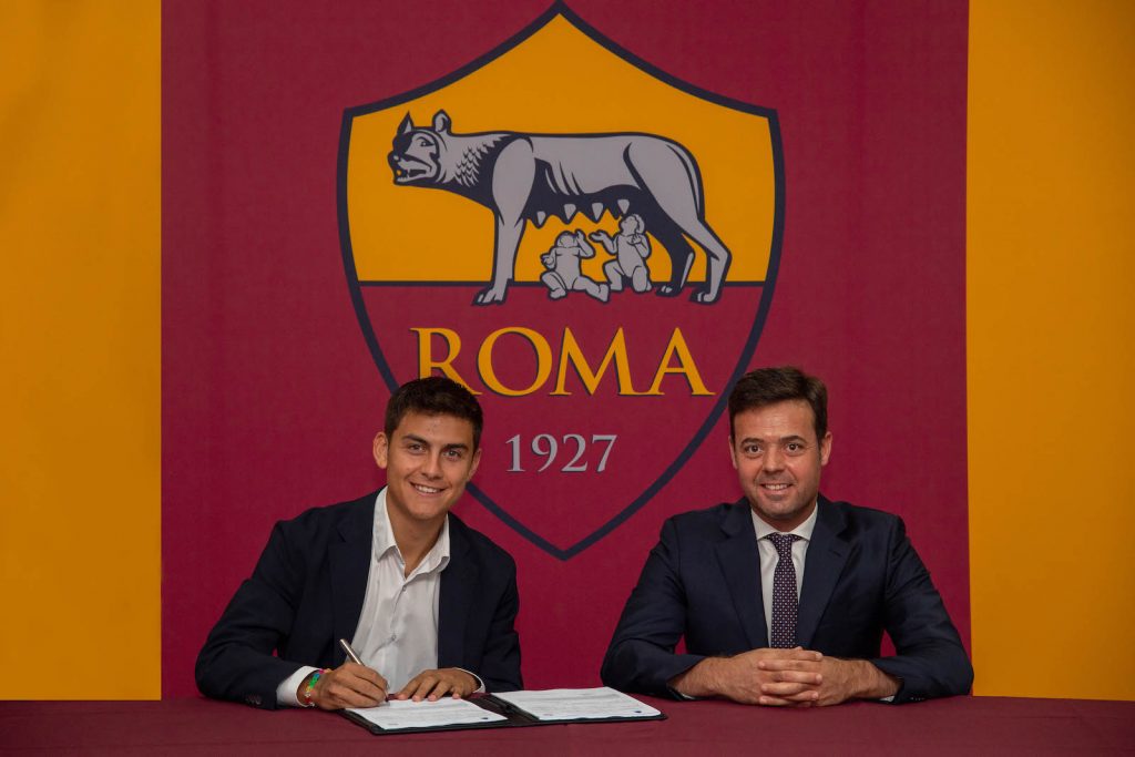 Paulo Dybala Calciomercato AS Roma