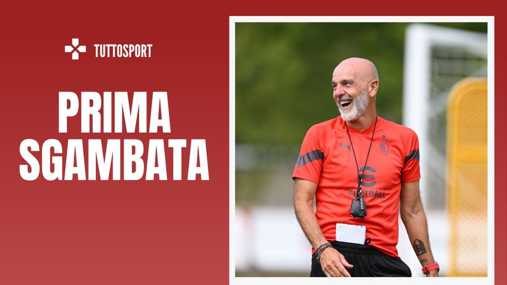 Stefano Pioli AC Milan allenamento Milanello