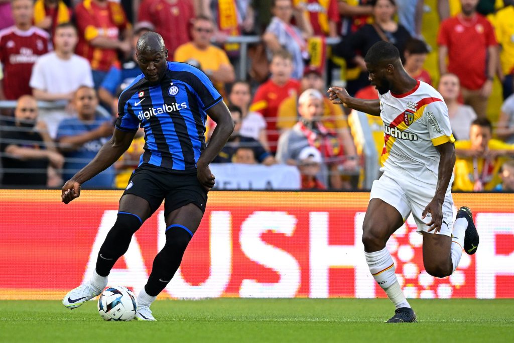 Romelu Lukaku Inter amichevole Lens-Inter 1-0