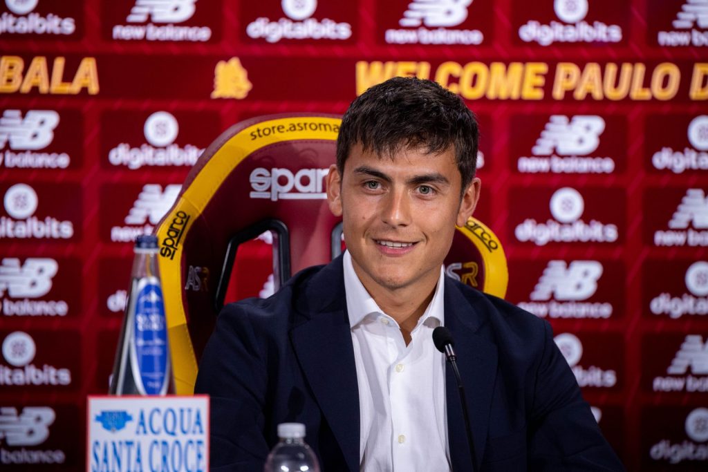 La presentazione di Paulo Dybala alla Roma