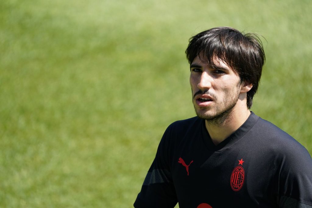 Sandro Tonali, centrocampista del Milan