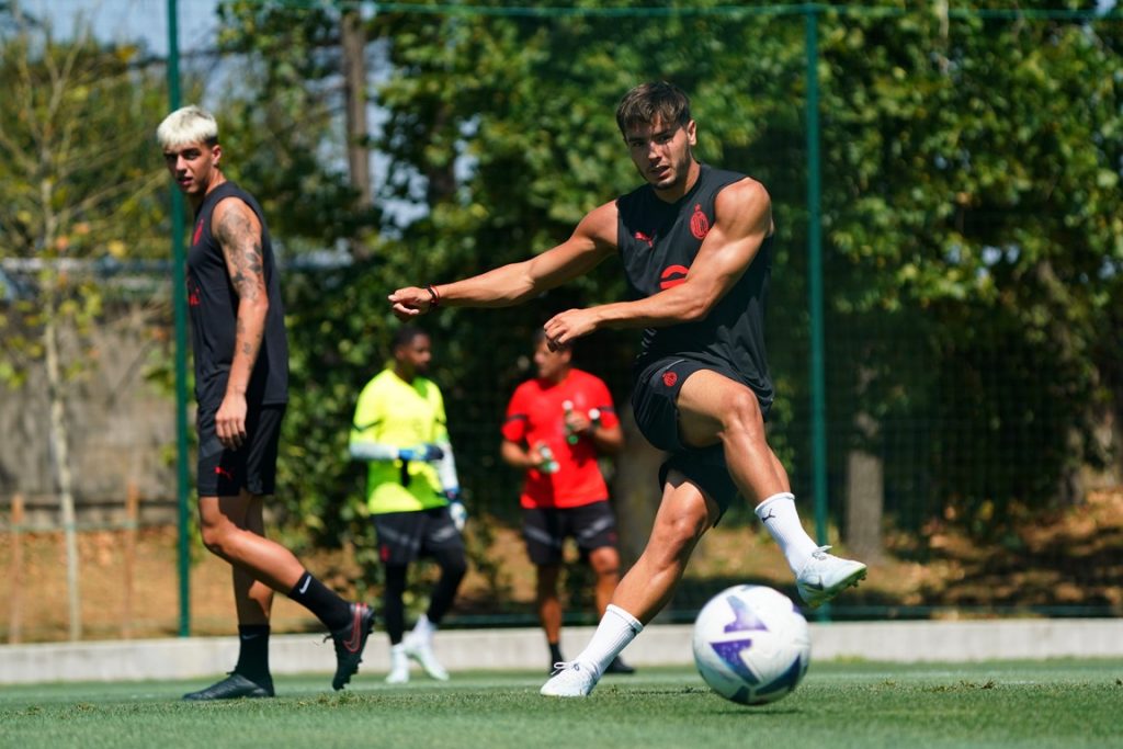 Allenamento Milan 18 luglio 2022