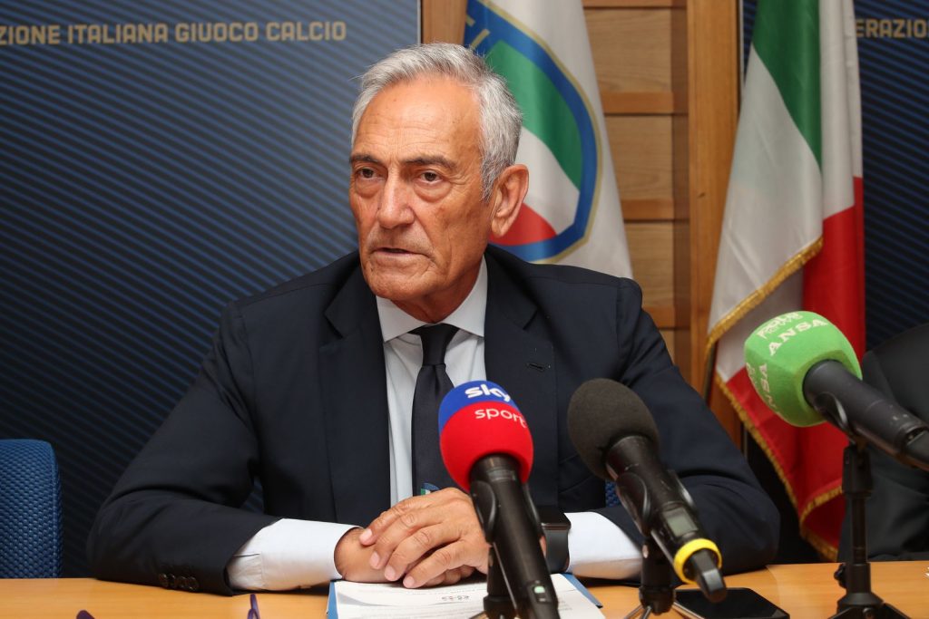 Gabriele Gravina, presidente della FIGC, ha parlato anche dell'inizio della Serie A 2022-23