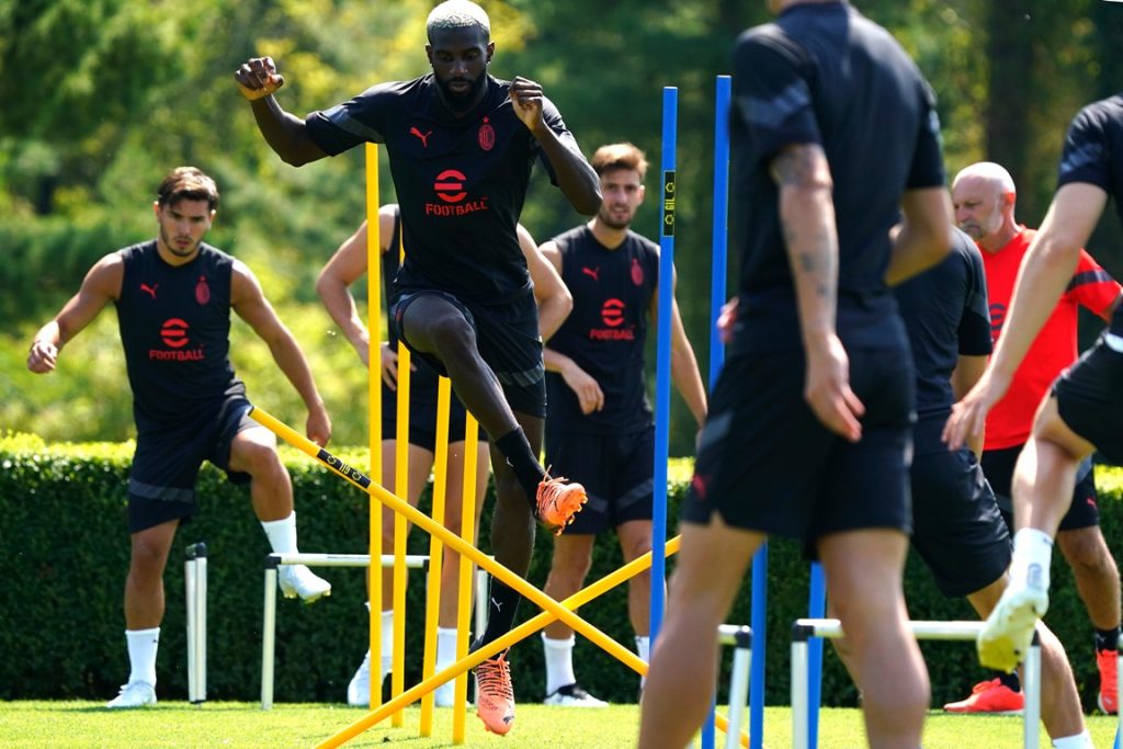 Allenamento Milan 12 luglio 2022
