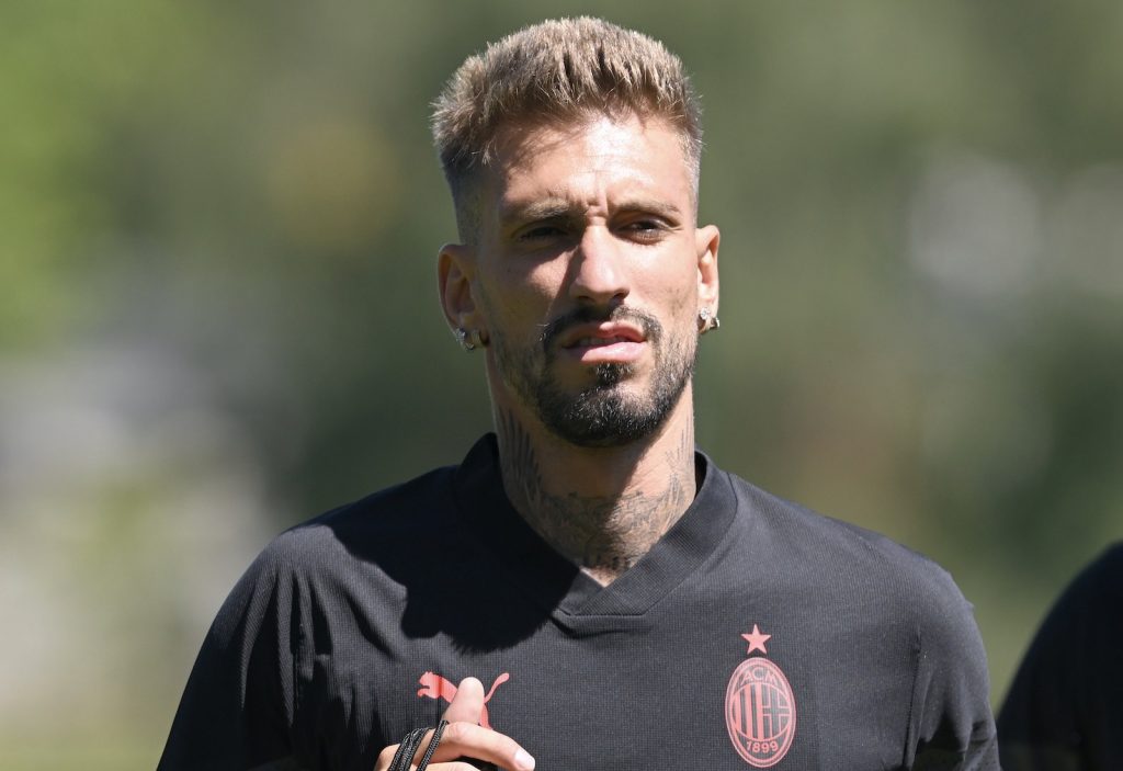 Samu Castillejo AC Milan allenamento Milanello