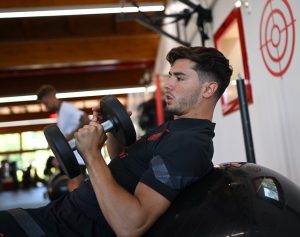 Allenamento Milan palestra 5 luglio