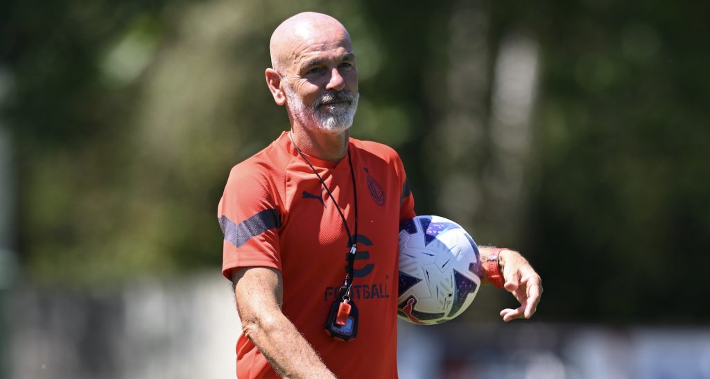 Stefano Pioli AC Milan Milanello
