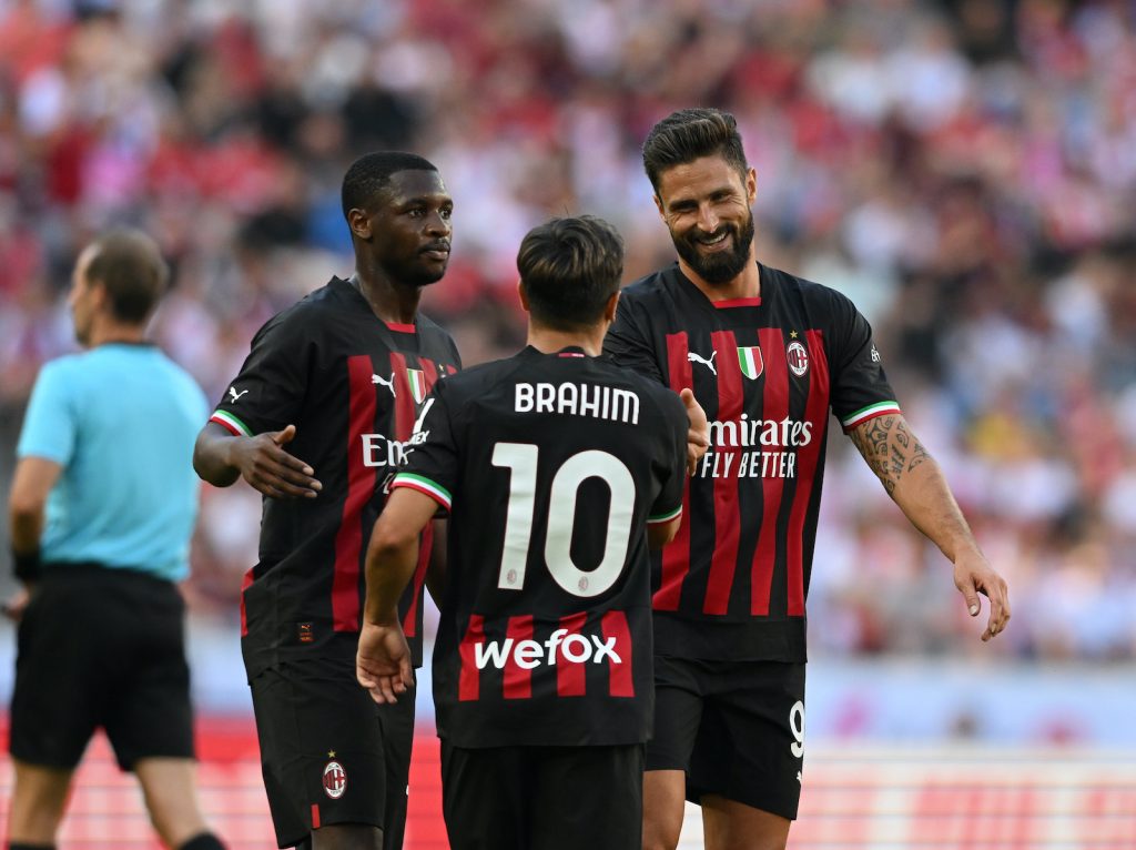 Olivier Giroud AC Milan Colonia Milan
