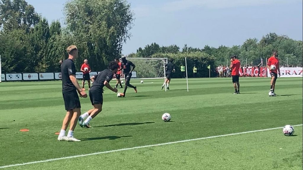 Raduno AC Milan Milanello Adli Pobega