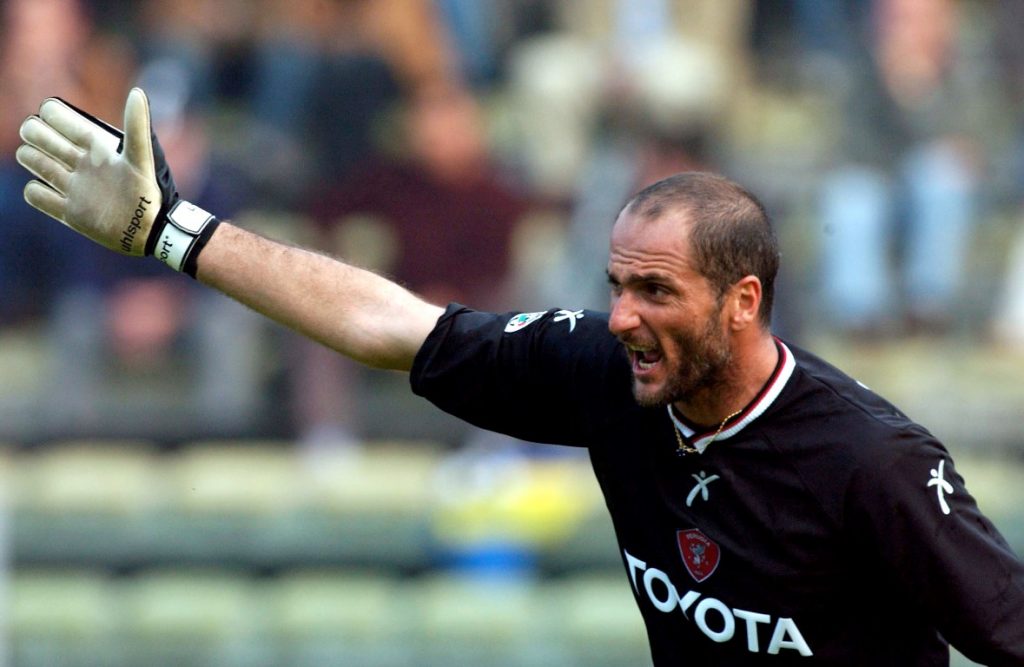 Sebastiano Rossi, qui con la maglia del Perugia, è il nuovo responsabile dell'area tecnica dei portieri del Cesena