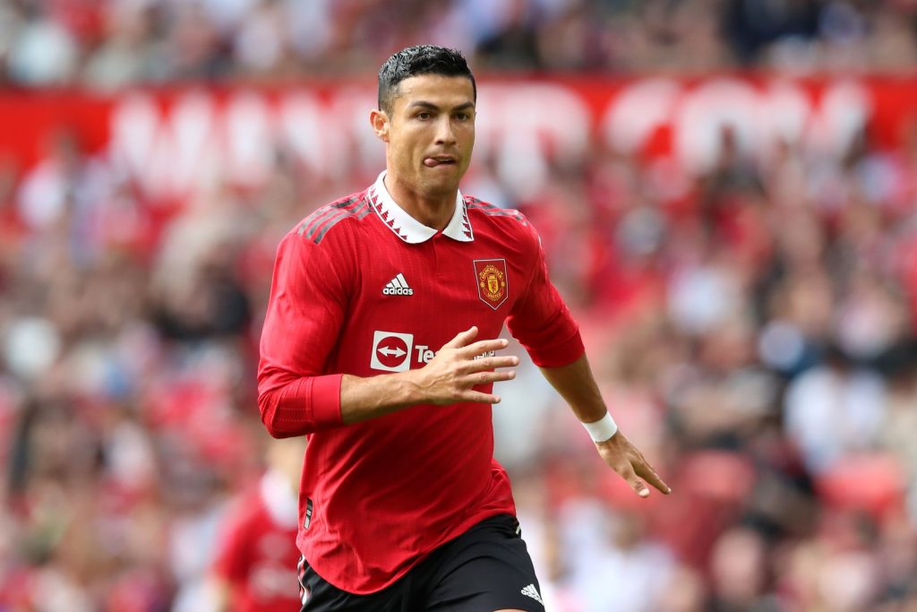 Cristiano Ronaldo ha lasciato lo stadio all'intervallo durante Manchester United-Rayo Vallecano