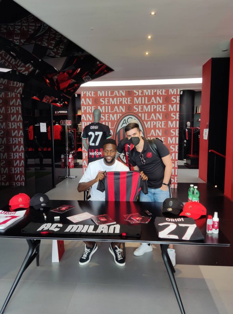 Divock Origi AC Milan