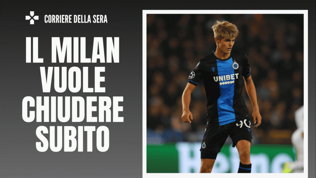 Charles De Ketelaere, calciatore che piace al Milan (getty images)