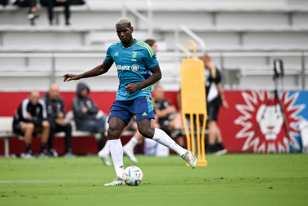 Paul Pogba allenamento Juventus