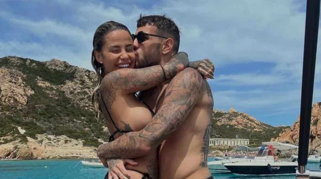 Zoe Cristofoli e Theo Hernandez
