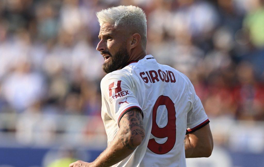 Olivier Giroud AC Milan amichevole ZTE-Milan 3-2