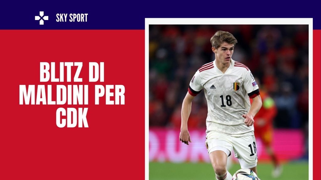 Charles De Ketelaere, calciatore del Club Brugge che piace al Milan (getty images)