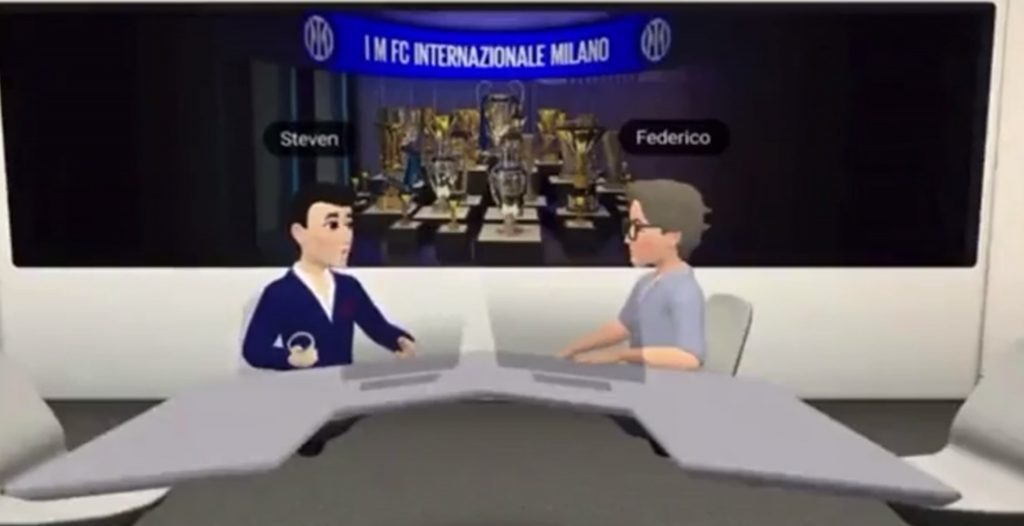 Inter Zhang metaverso